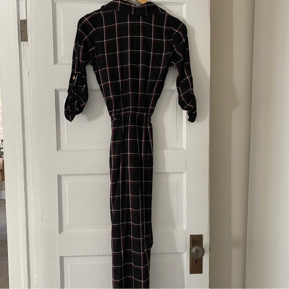 Lulus | Monmartre Plaid Shirtdress - Picture 6 of 7